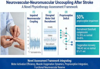 Neurovascular–Neuromuscular Uncoupling After Stroke: Physiological Effects on Motor Recovery and a Novel Physiotherapy-Based Physical Examination Framework