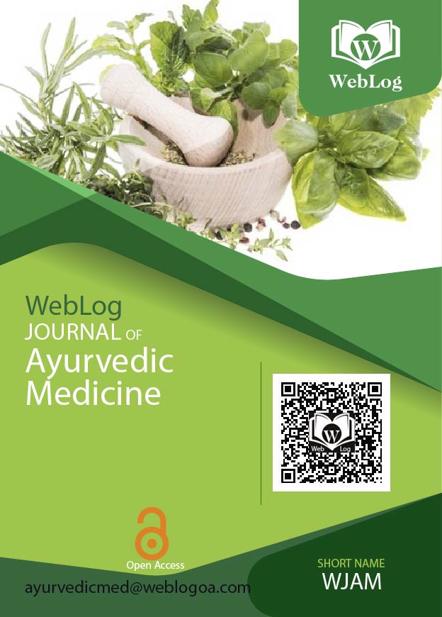 WebLog Journal of Ayurvedic Medicine flyer image is not found.