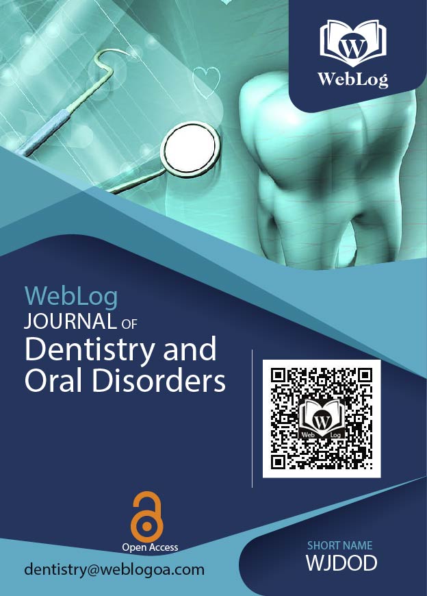 WebLog Journal of Dentistry and Oral Disorders flyer image is not found.